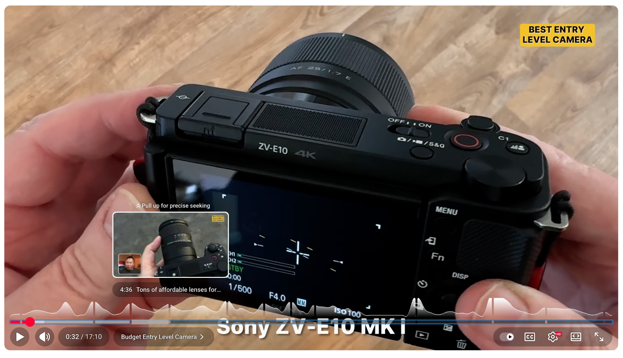 Таймкоды и формат видео