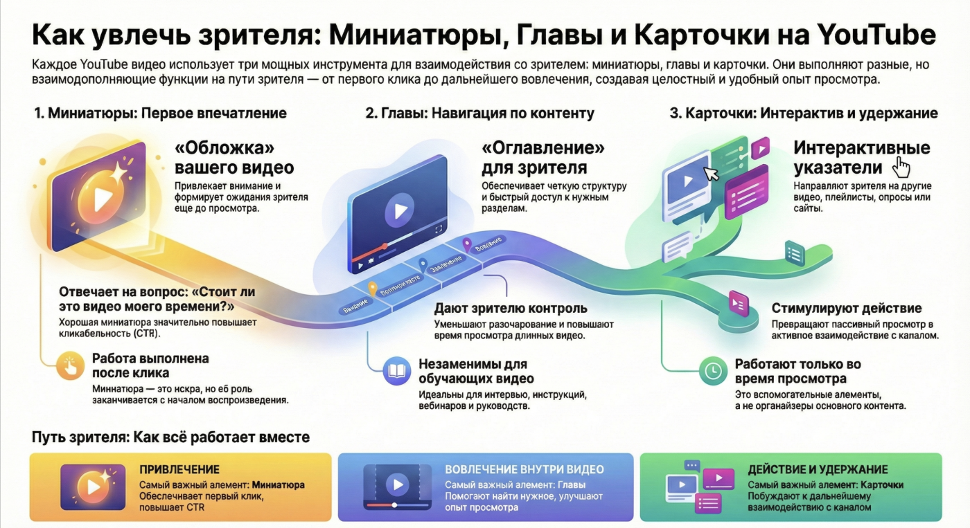 3 фактора в продвижении ютуб видео